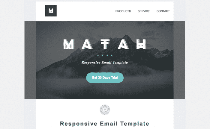 Template newsletter matah