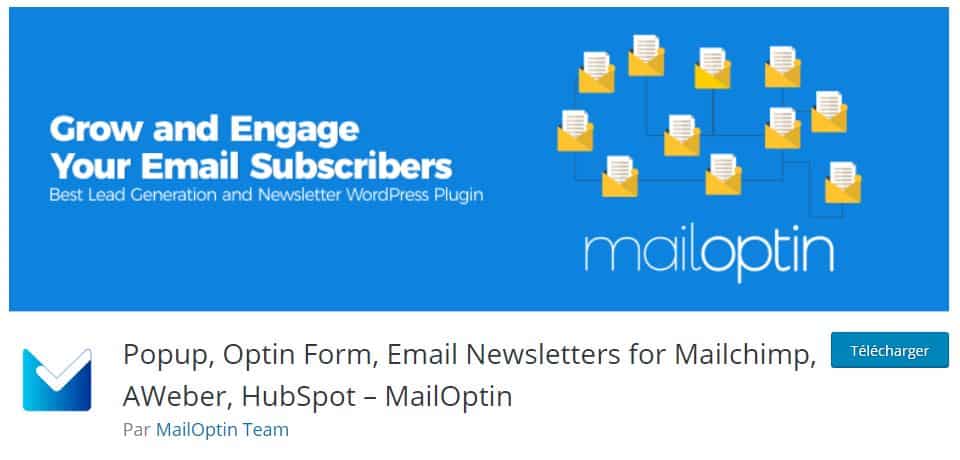 MailOptin plugin WordPress gratuit 4