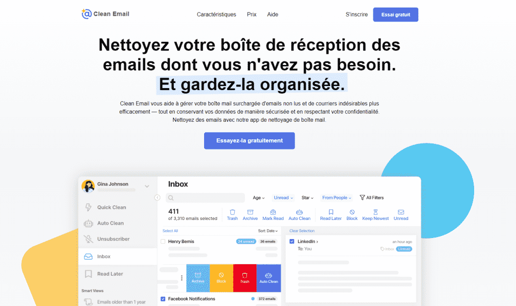 Clean Email anti spam gratuit
