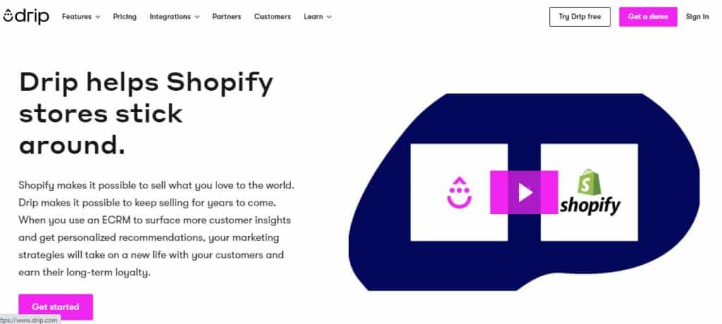 Drip pour Shopify