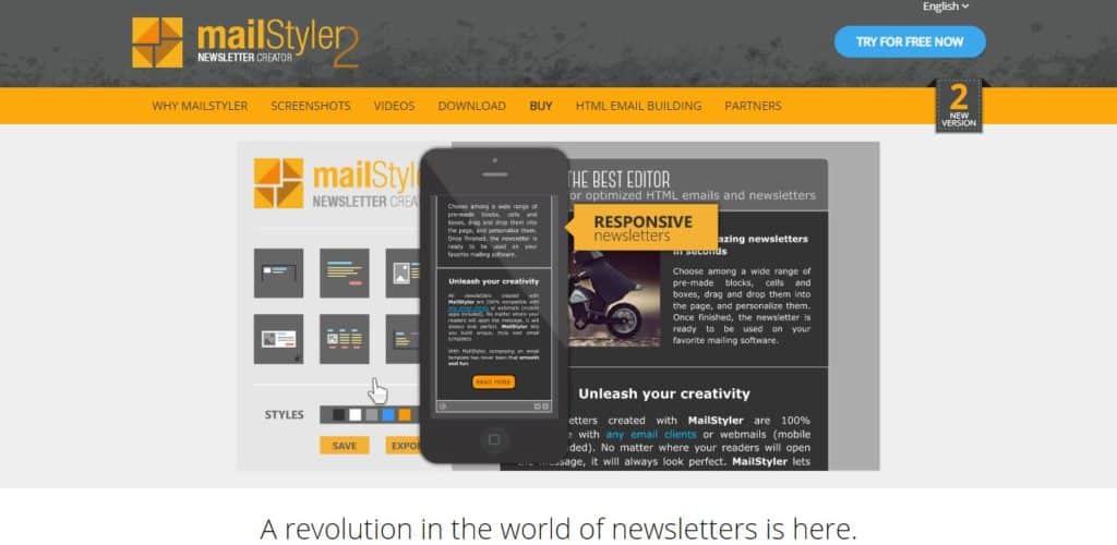 MailStyler 2 Un outil de création de modèles d’e-mails 