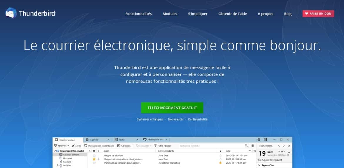 Les 7 Meilleurs Logiciels de Messagerie Gratuits en 2025