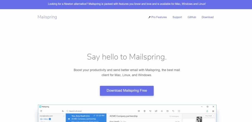 Mail Spring