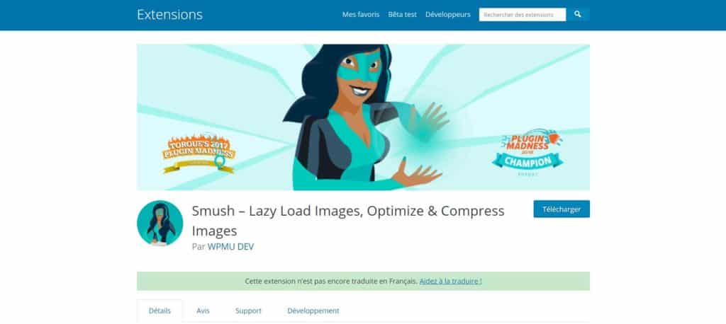 Smush Le meilleur plugin de compression d'images sur WordPress