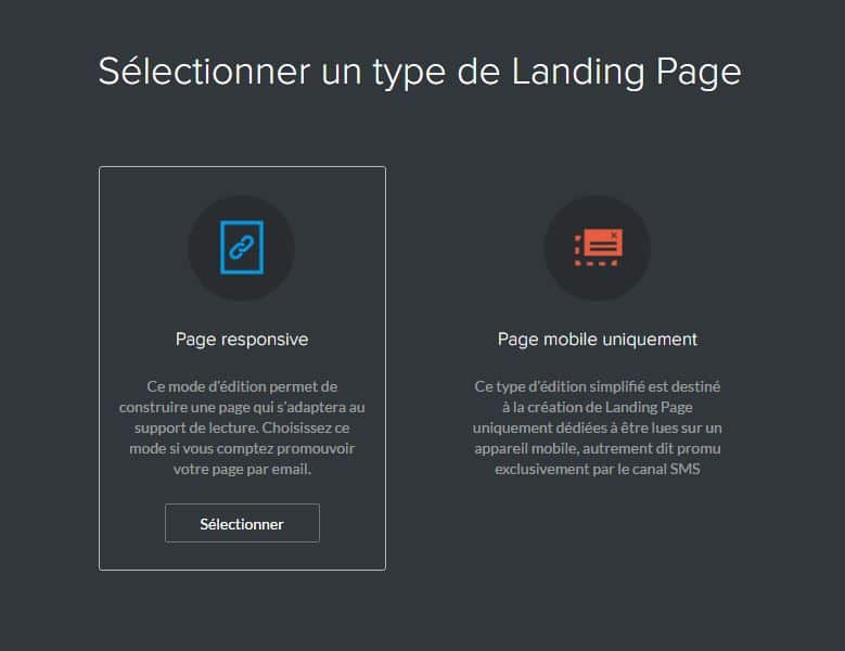 Sarbacane Landing pages