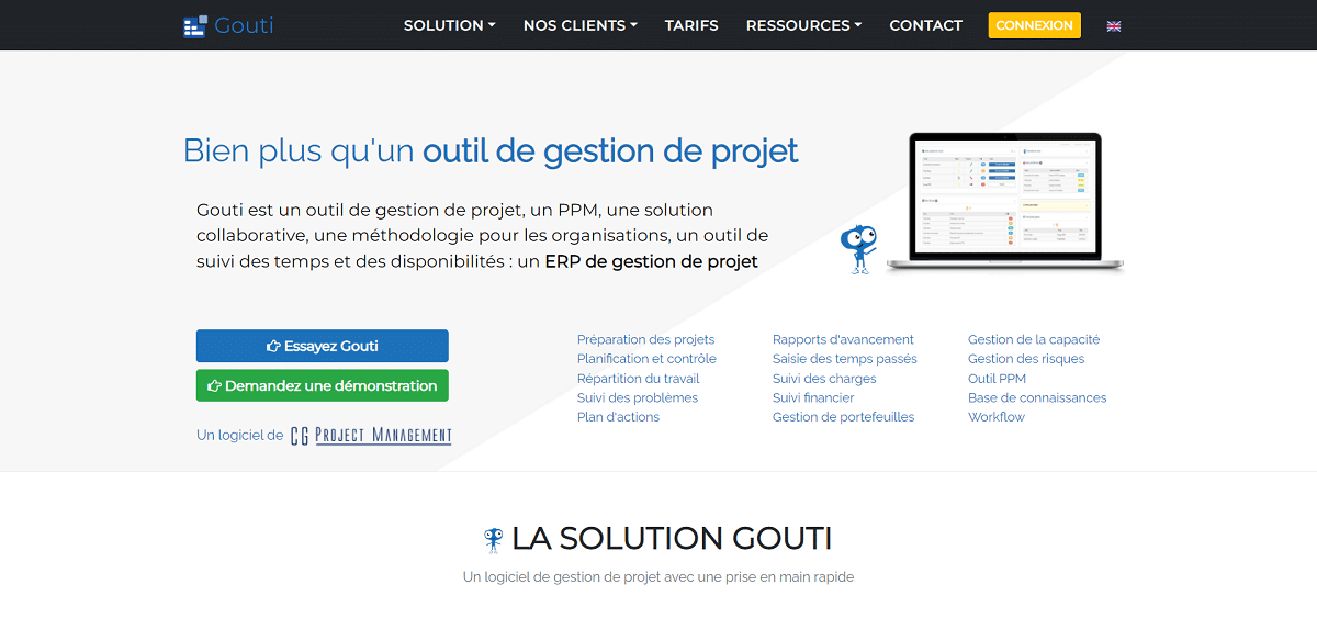 gouti gestion de projet