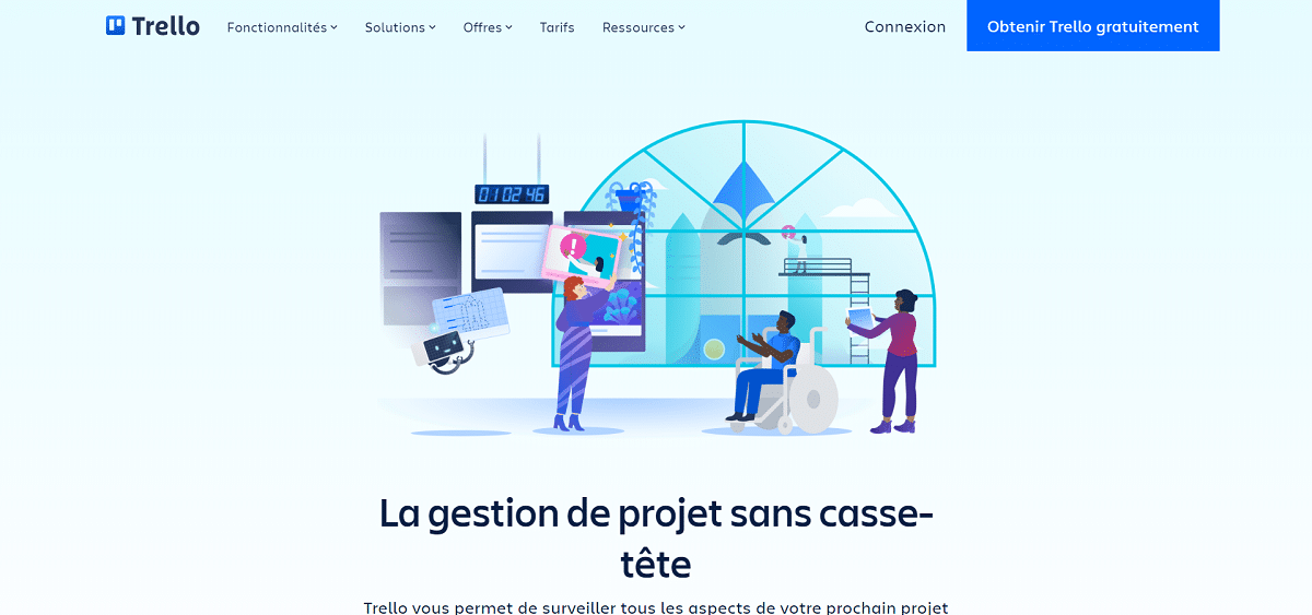 trello gestion de projet