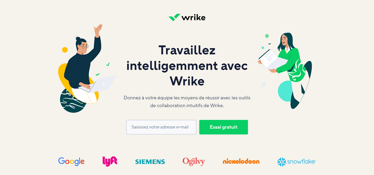 wrike gestion de projet