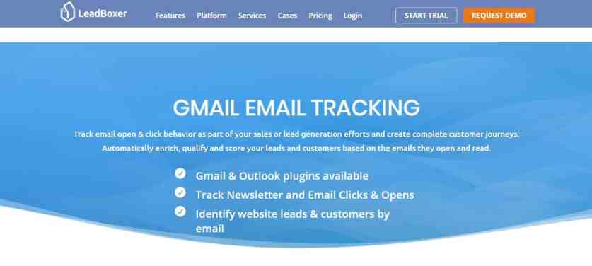 LeadBoxer : Un outil pour savoir si les mails de Gmail sont lus