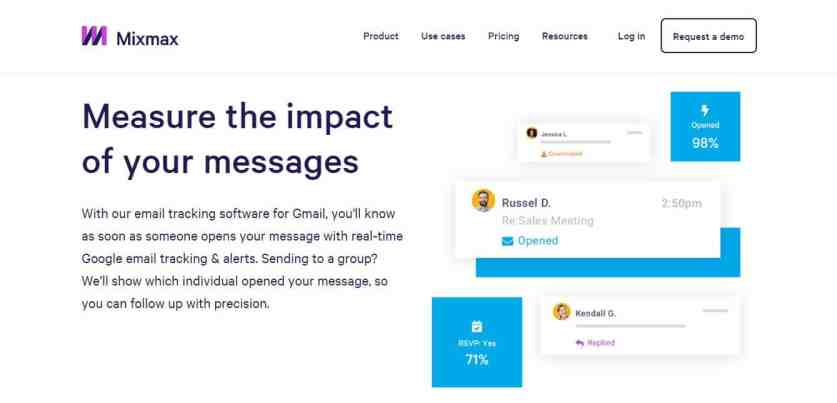 Mixmax : Un logiciel de mesure complet des emails