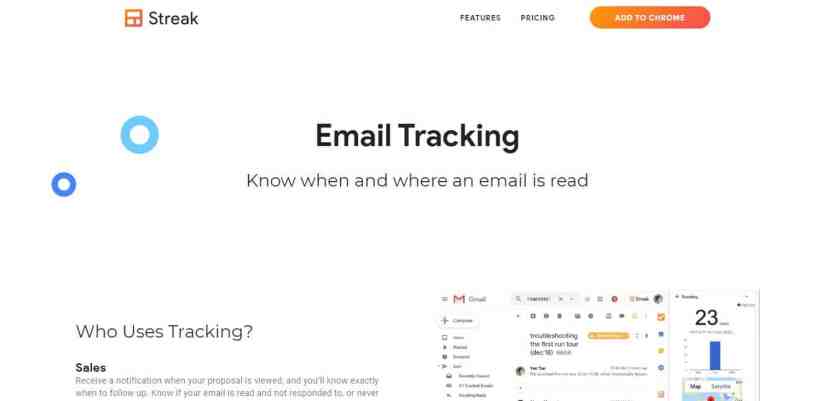 Streak : Le traçage des emails simple